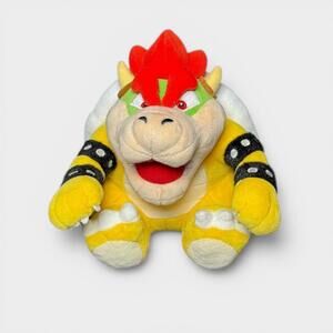 Universal Studios Super Mario Nintendo World Bowser Plush Stuffed Toy 9"